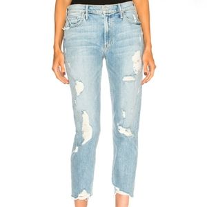 Mother Distressed Denim